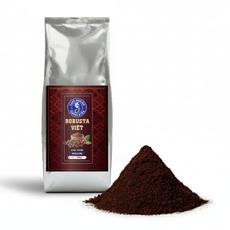 12oz - Robusta Viet(Bold Energizing Blend) - Dark Roast - Ground