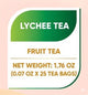 SAVO TEA & HERBS-BLACK TEA with LYCHEE FLAVOR