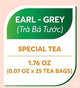 SAVO EARL GREY TEA