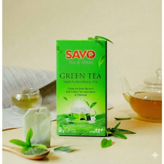 SAVO TRADITIONAL 100% GREEN TEA