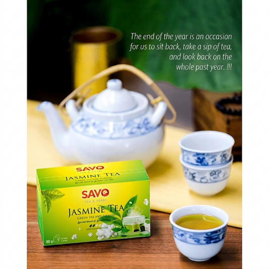 SAVO TRADITIONAL GREEN TEA AND JASMINE