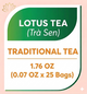 SAVO TRADITIONAL LOTUS SCENTED GREEN TEA