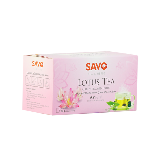 SAVO TRADITIONAL LOTUS SCENTED GREEN TEA