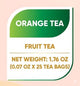 SAVO TEA & HERBS-BLACK TEA with ORANGE FLAVOR