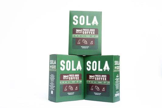 Sola 3-IN-1 Freeze-Dried Instant Coffee